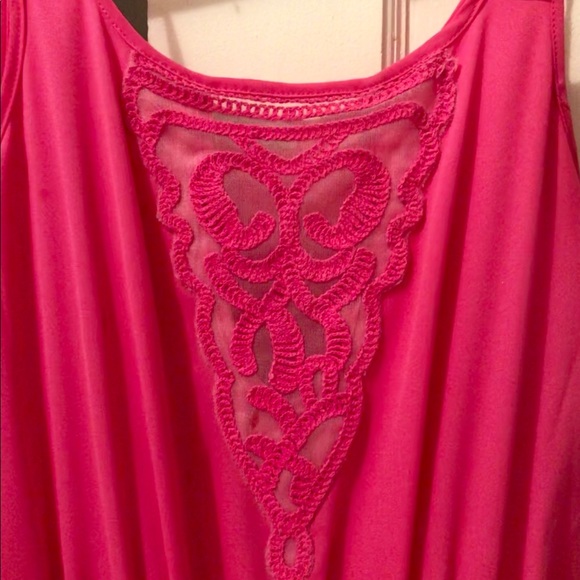 Dainty hooligan hot pink romper size S - Picture 2 of 3